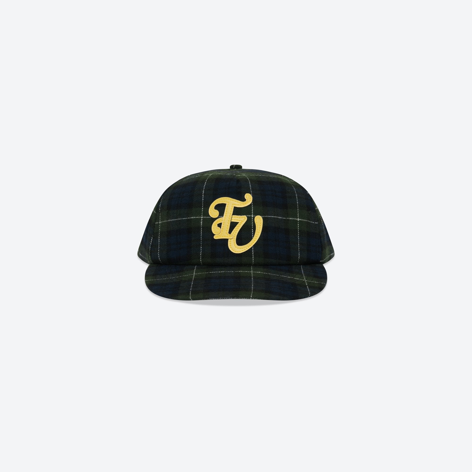 MONOGRAM CHECK CAP